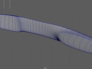 Car Door Handle 04 3D Model