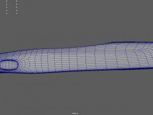 Car Door Handle 04 3D Model