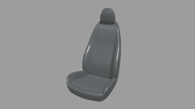 Car Seat 021 3Dモデル .c4d .max .obj .3ds .fbx .stl .blend 