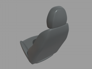 Car Seat 021 3Dモデル