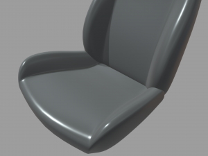 Car Seat 021 3Dモデル