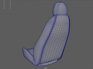 Car Seat 021 3Dモデル