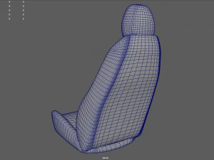 Car Seat 021 3D Model