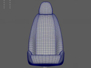 Car Seat 021 3D Model