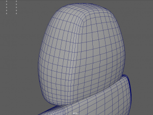 Car Seat 021 3Dモデル