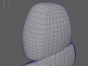 Car Seat 021 3D Model
