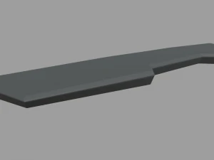Spoiler per auto 020 Modello 3D