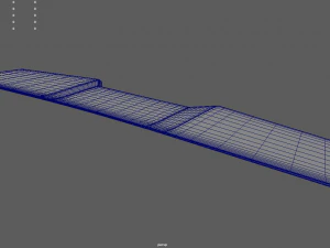 Spoiler per auto 020 Modello 3D