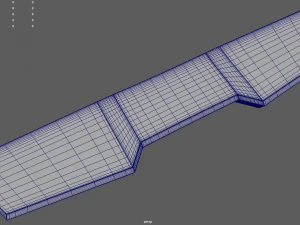 Spoiler per auto 020 Modello 3D