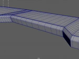 Spoiler per auto 020 Modello 3D