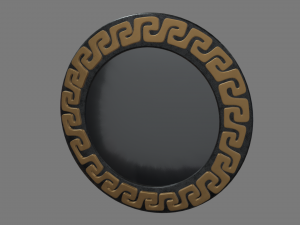 Greek Mirror 3Dモデル