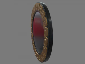 Greek Mirror 3D Model