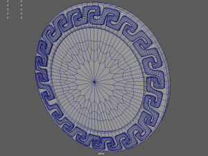 Greek Mirror 3Dモデル