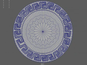 Greek Mirror 3D Model