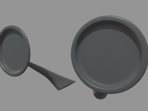 Car Mirror 016 3D Model