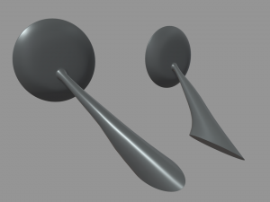 Car Mirror 016 3D 模型