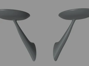 Car Mirror 016 3D Model