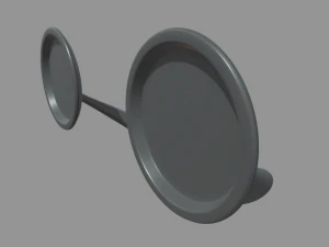 Car Mirror 016 3D Model