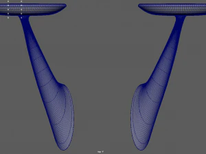 Car Mirror 016 3D Model