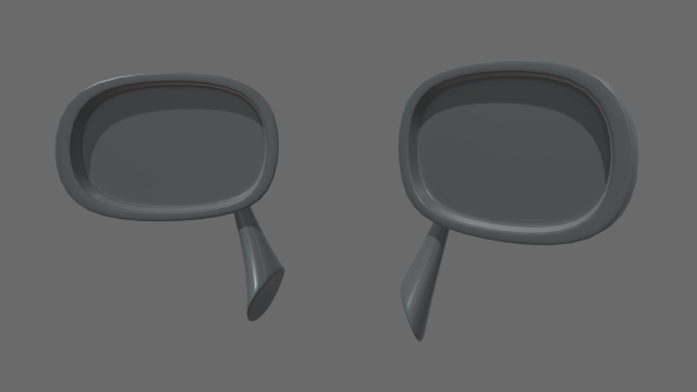 Car Mirror 017 Modello 3D .c4d .max .obj .3ds .fbx .stl .blend 