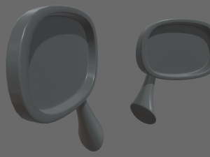 Car Mirror 017 Modello 3D