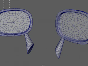 Car Mirror 017 3D Model