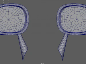 Car Mirror 017 3D Model