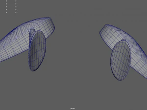 Car Mirror 017 3D Model