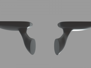 Car Mirror 018 3D Model