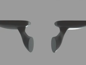 Espelho de carro 018 Modelo 3D