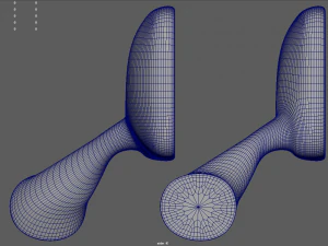 Espelho de carro 018 Modelo 3D