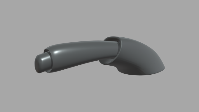 Car Hand Brake 01 3D Модель .c4d .max .obj .3ds .fbx .stl .blend 