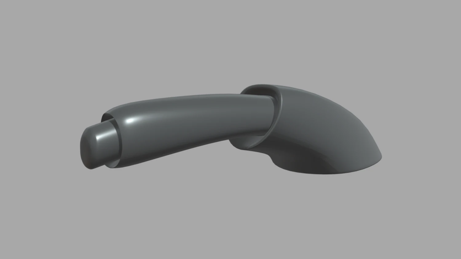 Car Hand Brake 01 3D Model .c4d .max .obj .3ds .fbx .stl .blend 