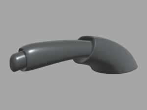 Car Hand Brake 01 Modello 3D