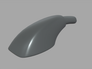 Car Hand Brake 01 3D Модель