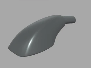Car Hand Brake 01 3D Model