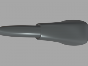 Car Hand Brake 01 3D Модель
