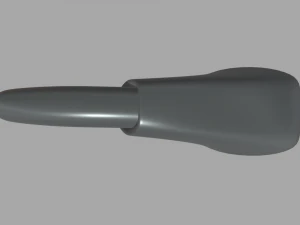 Car Hand Brake 01 3D Model