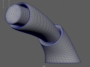 Car Hand Brake 01 3D Model