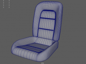 Car Seat 022 3D Model