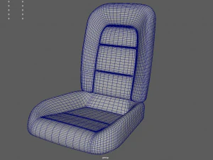 Car Seat 022 3D Model