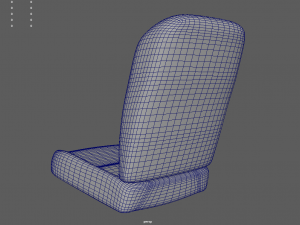 Car Seat 022 3D Model