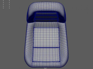 Car Seat 022 3D Model