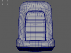 Car Seat 022 3D Model