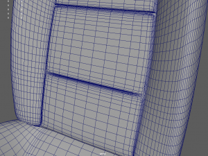 Car Seat 022 3D Model