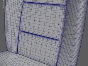 Car Seat 022 3D Model