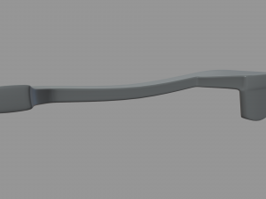Car Door Handle 05 Model 3D