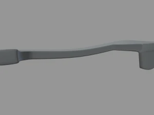 Car Door Handle 05 3D Model