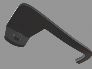 Car Door Handle 05 Model 3D