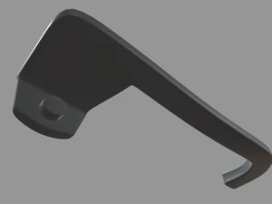 Car Door Handle 05 3D Model